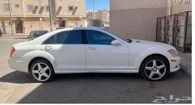 مرسيدس s500 اللون بيض لؤلؤي 2