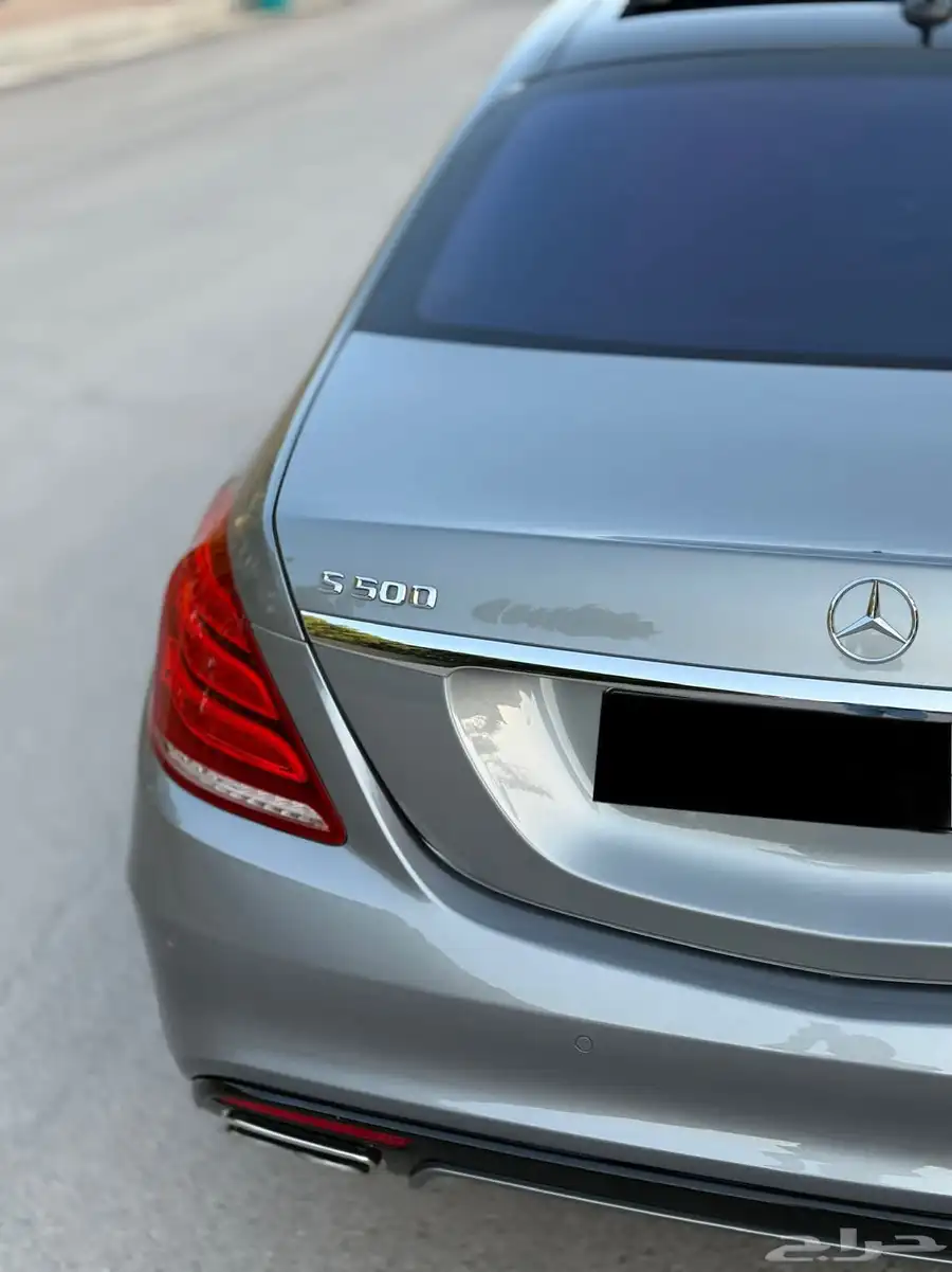 مرسيدس S500 مراتب طيارة كت AMG لون مميز 7