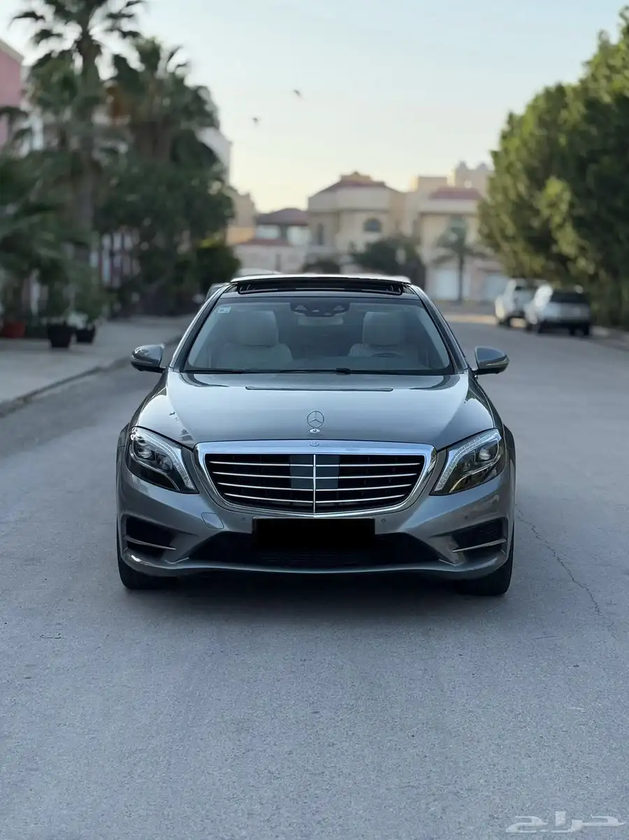 مرسيدس S500 مراتب طيارة كت AMG لون مميز 0