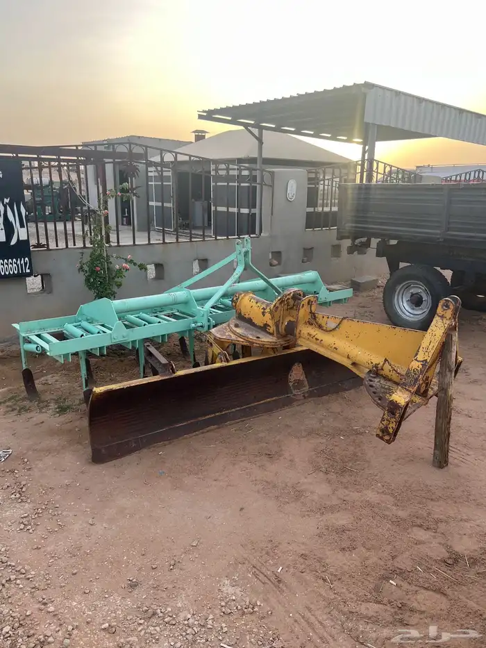 حراثه فيات 70 66 مع ملحقاتها 6