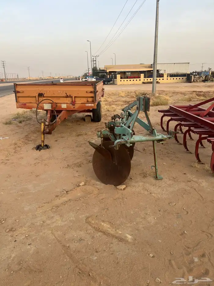 حراثه فيات 70 66 مع ملحقاتها 5