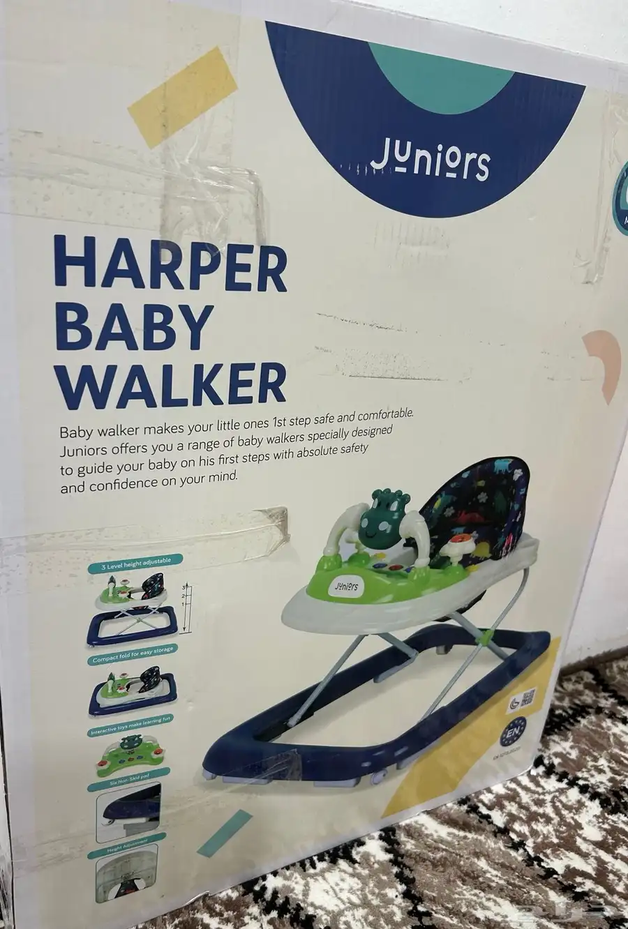 baby walker مشايه اطفال من جونيورز جديد 1