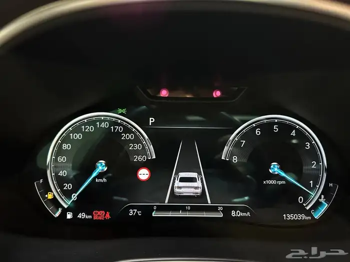 جينيسس G80 2022 V6 فل كامل . رصد الفخامة 22