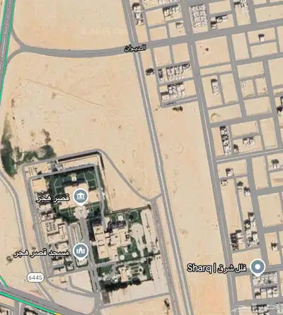 أرض للبيع حي شرق القصور بالأحساء 1