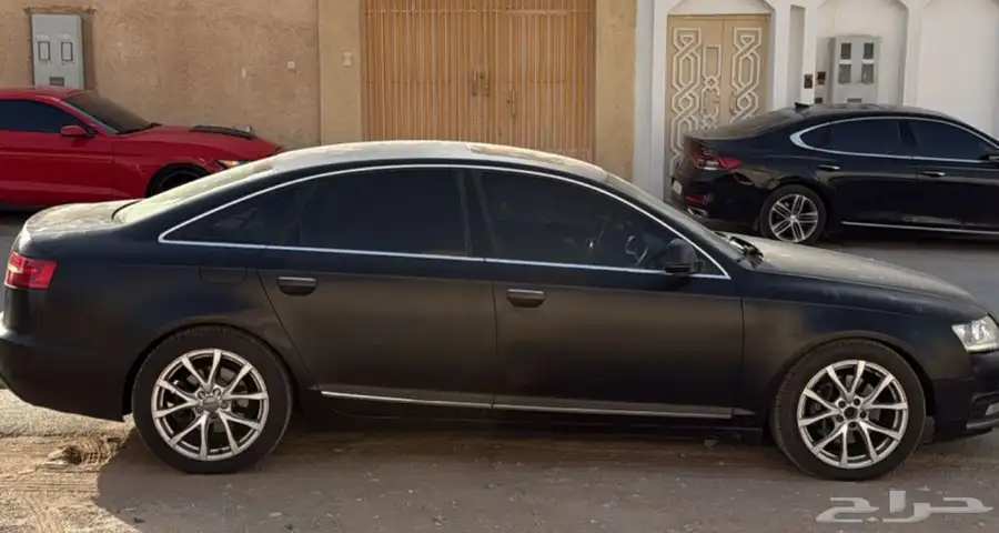 اودي 2010 A6 لون اسود ماشيه 156k نظيفه 1