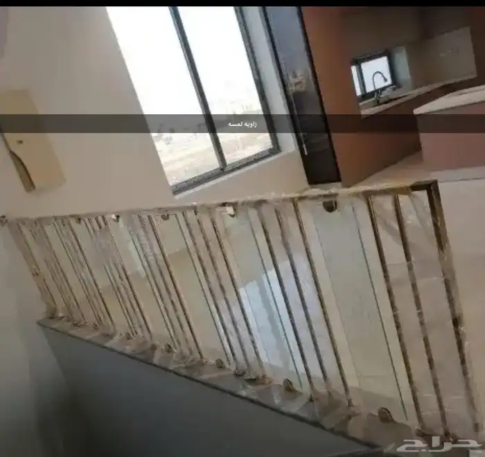 درابزين أستيل زاوية لمسه 10