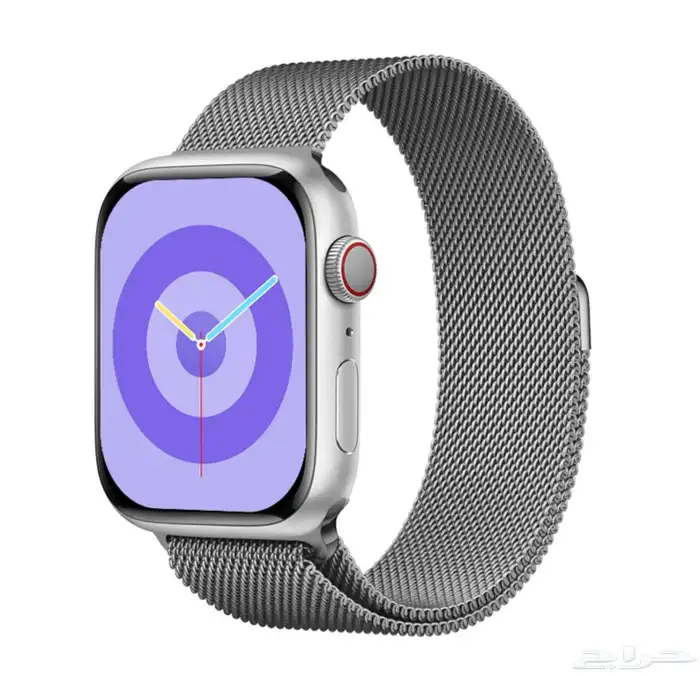 ساعة ذكية شبيهة ابل 10 ميني مقاس 41MM لون فضي 2