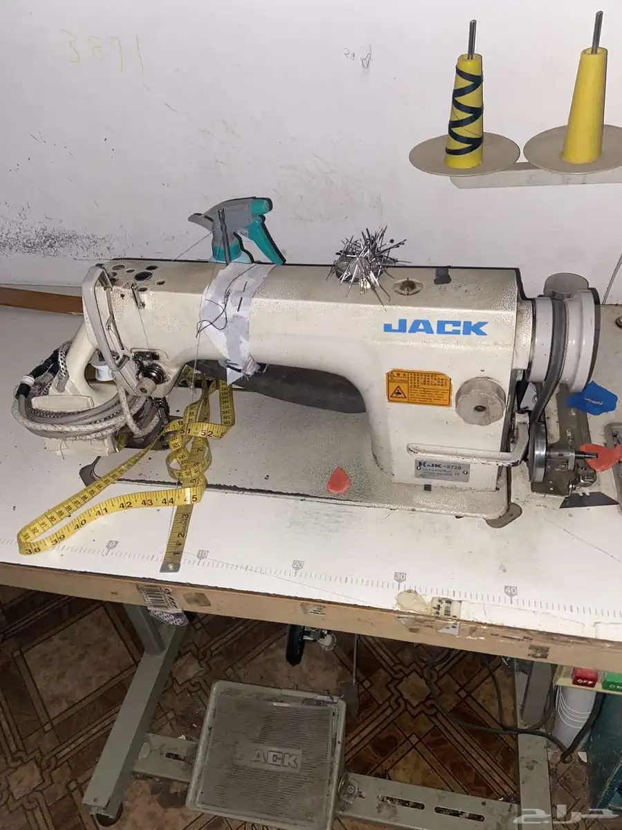 ماكينة خياطة مستعمل الشركة Jack index