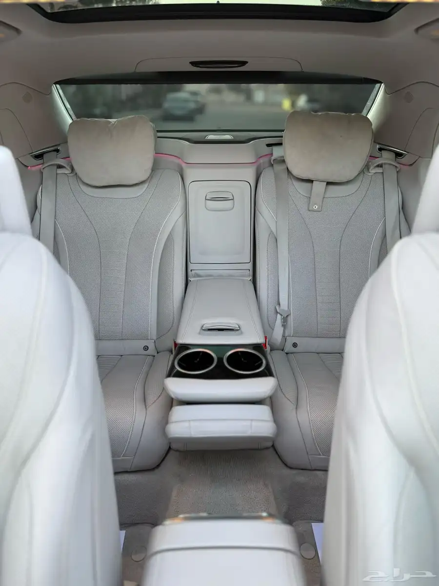مرسيدس S500 مراتب طيارة كت AMG لون مميز 22