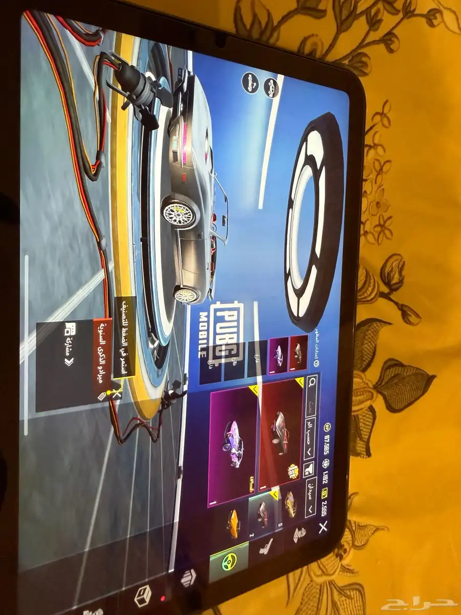 ايباد مني 6 وحساب ببجي اسطوري 52