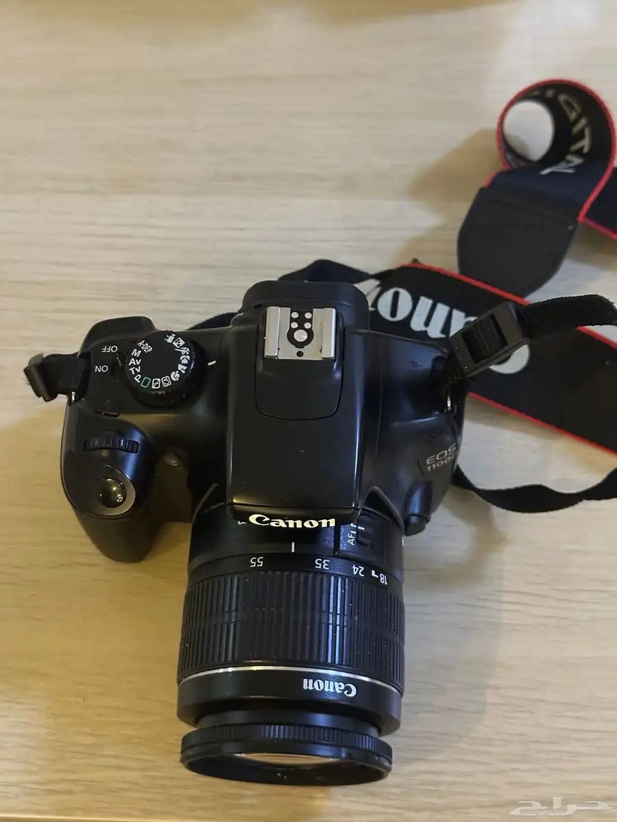 للبيع  كاميرا كانون Canon EOS 1100D بحالة شبه جديدة 1