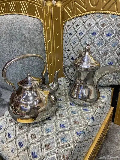دلة العساف كوريه وإبريق العساف وشنطة فناجيل 0
