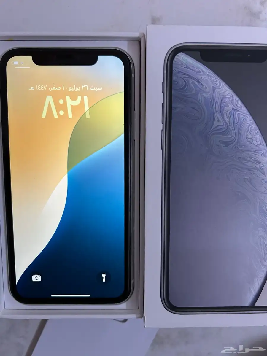ايفون xr ابيض 64 جيجا ولا خدشه 3