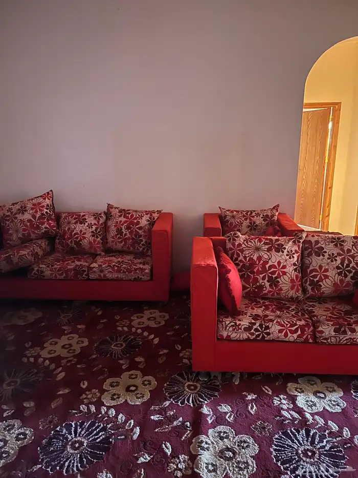 طقمين كنب   غرفة نوم نفرين 0
