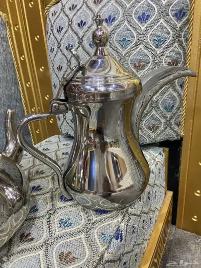 دلة العساف كوريه وإبريق العساف وشنطة فناجيل 6