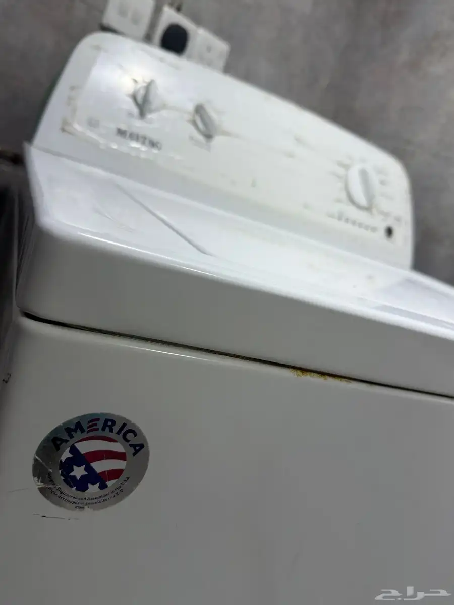 للبيع غسالة MAYTAG اوتماتيك تغسل وتنشف صناعة امريكية 1
