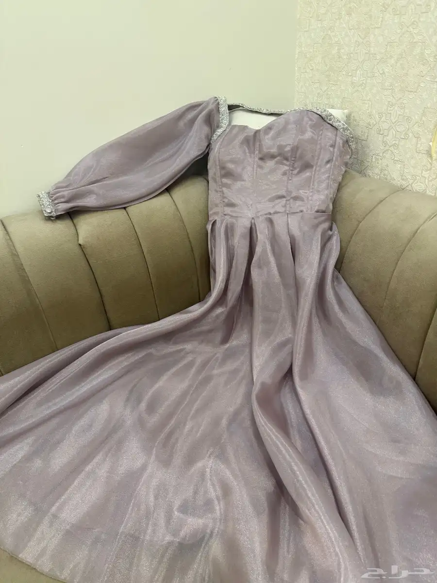 فستان سهرة تفصيل استخدام مره فقط ب200 3