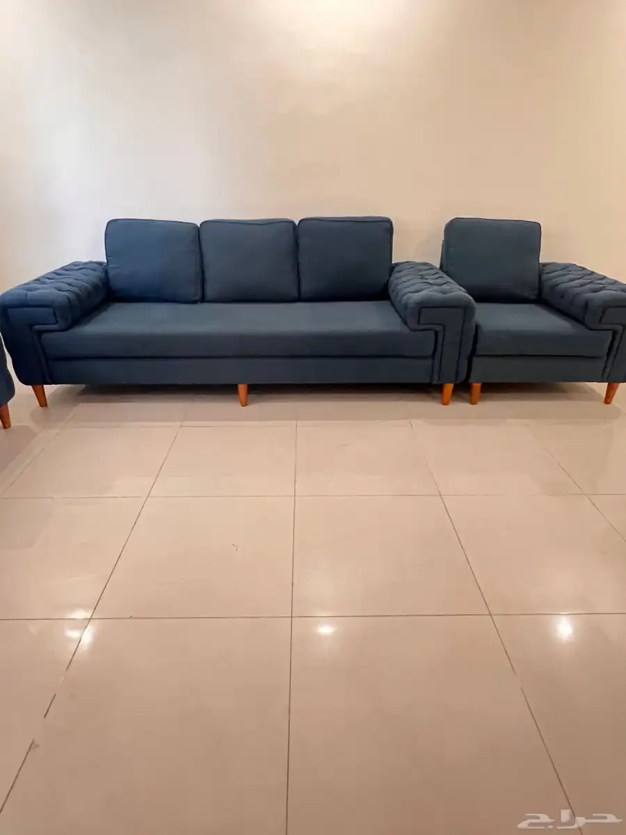 كنب امريكي مريح مستعمل نطيف 7 اشخاص 3