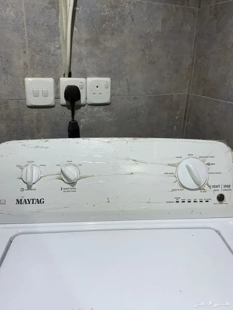 للبيع غسالة MAYTAG اوتماتيك تغسل وتنشف صناعة امريكية 2