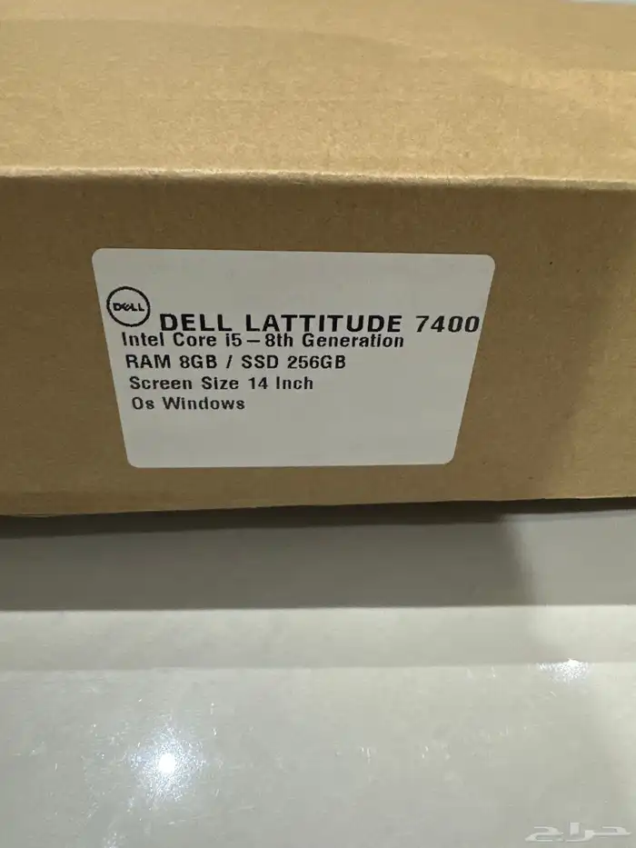 لابتوب ديل i5 جيل ثامن 8رام 256ssd 4