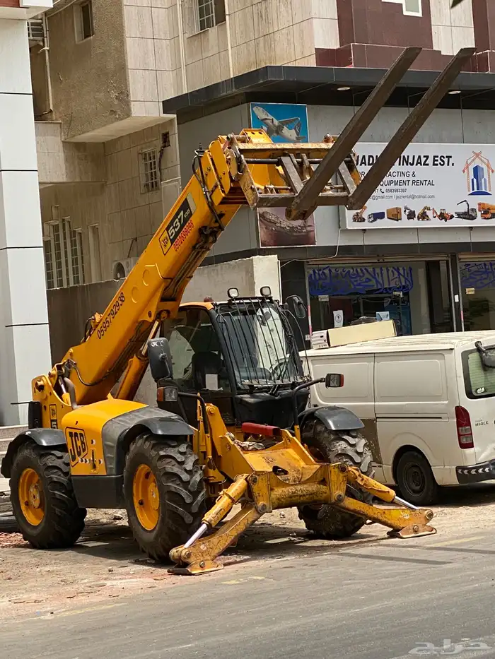 بوم لودر تليسكوب سكين فوركلفت رافعة شوكية كرين للبيع ايجار 2
