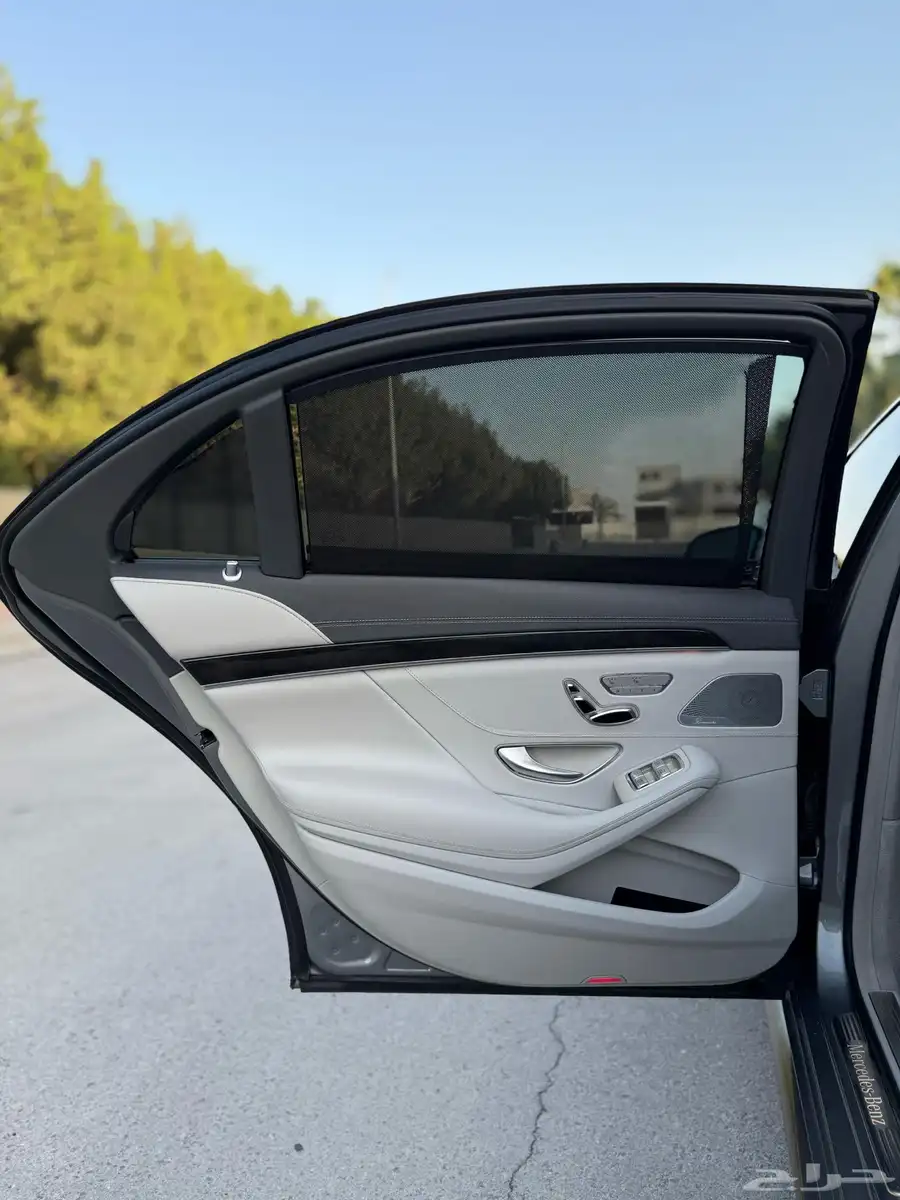 مرسيدس S500 مراتب طيارة كت AMG لون مميز 27