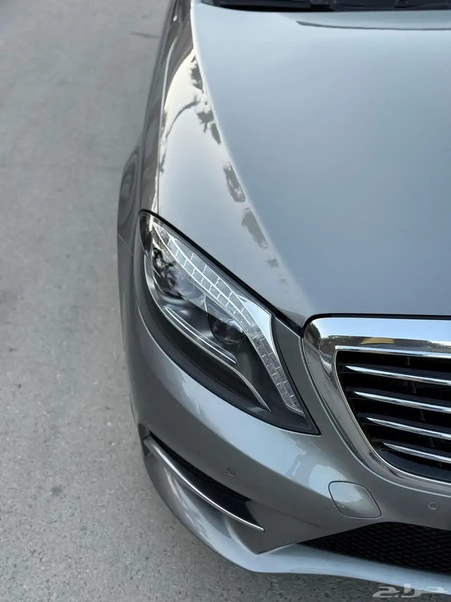 مرسيدس S500 مراتب طيارة كت AMG لون مميز 8