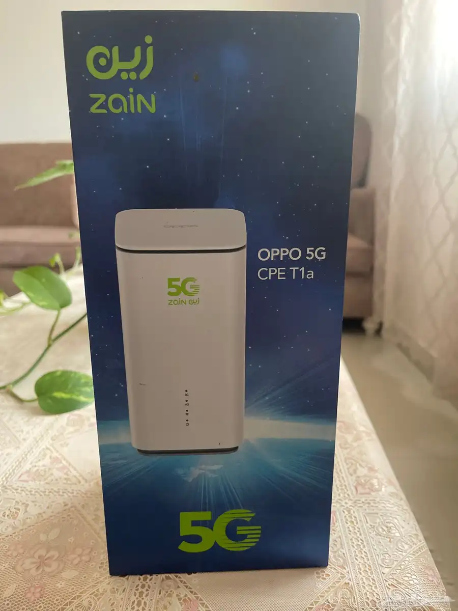 OPPO 5G CPE T1a Router 5G Zain index