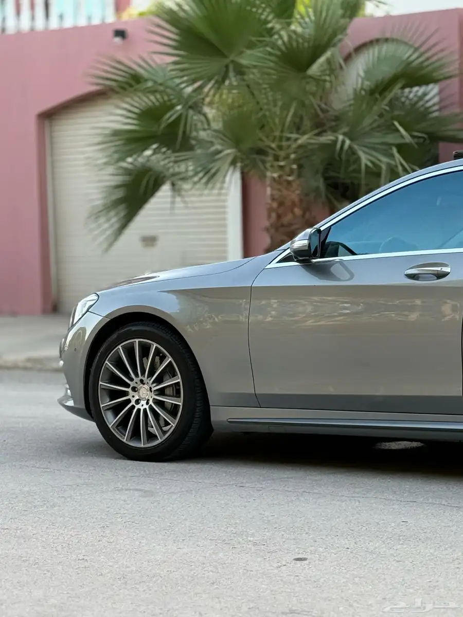 مرسيدس S500 مراتب طيارة كت AMG لون مميز 5