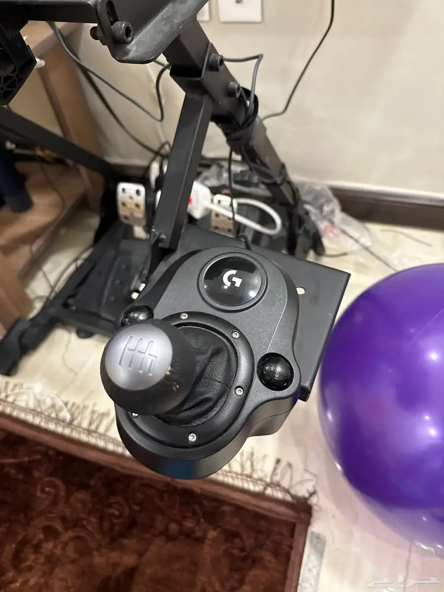 Logitech Steering Wheel with frame and Shifter index