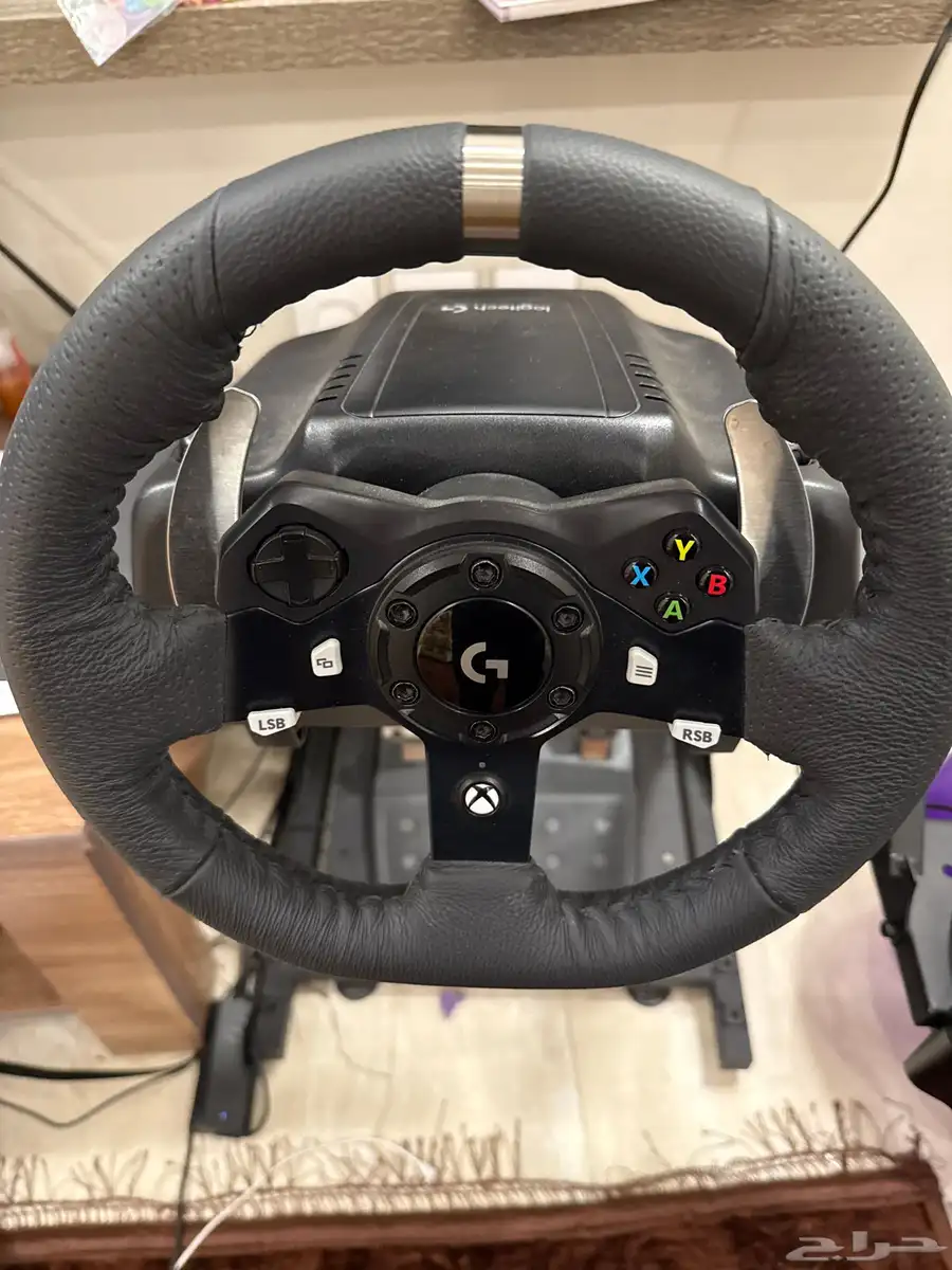 Logitech Steering Wheel with frame and Shifter index