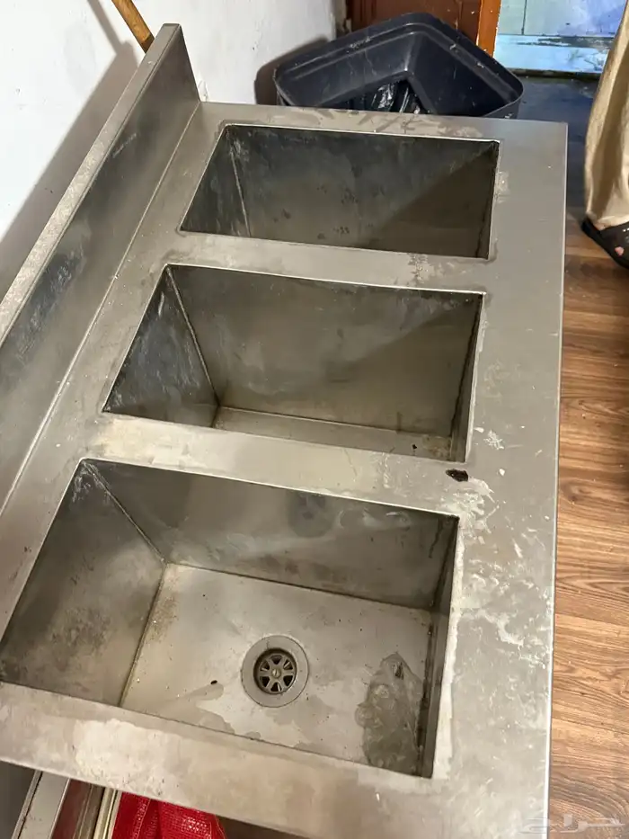 مغسله 3 حوض صغير 350  تم البيع 1