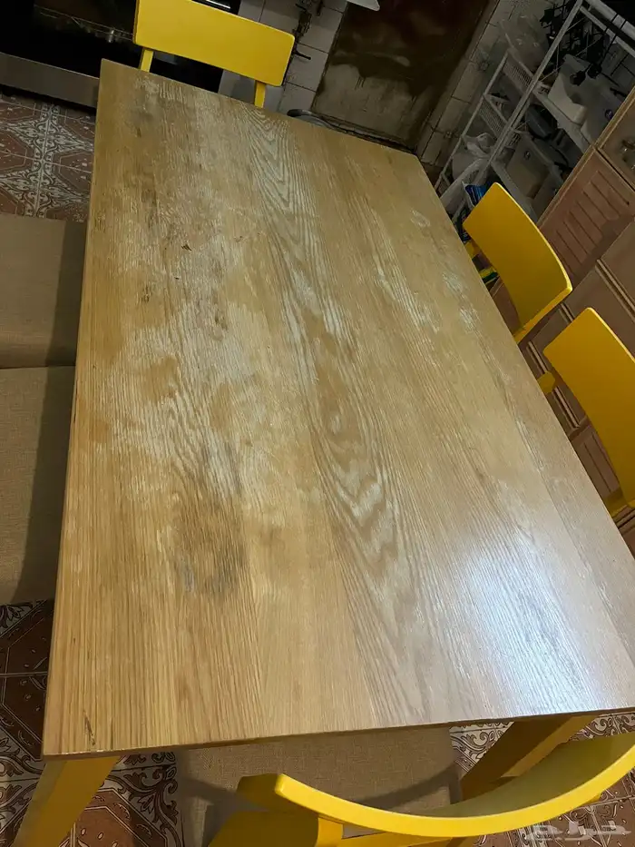 طاولة طعام مكون من 6 كراسي 0