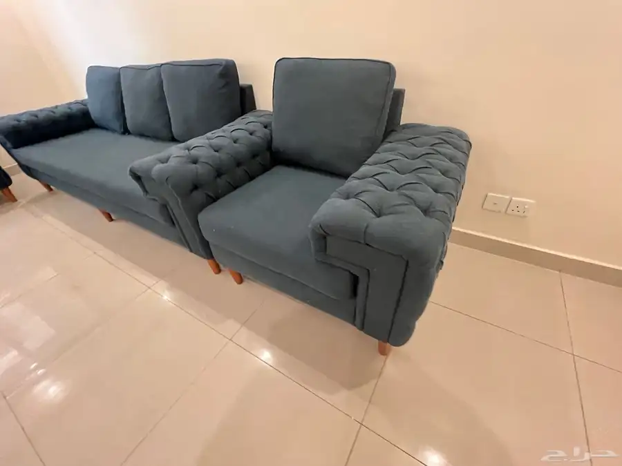 كنب امريكي مريح مستعمل نطيف 7 اشخاص 2