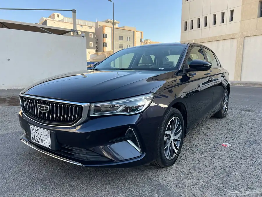 جيلي امجراند 2024 استاندر بصمة شبه الجديد 1