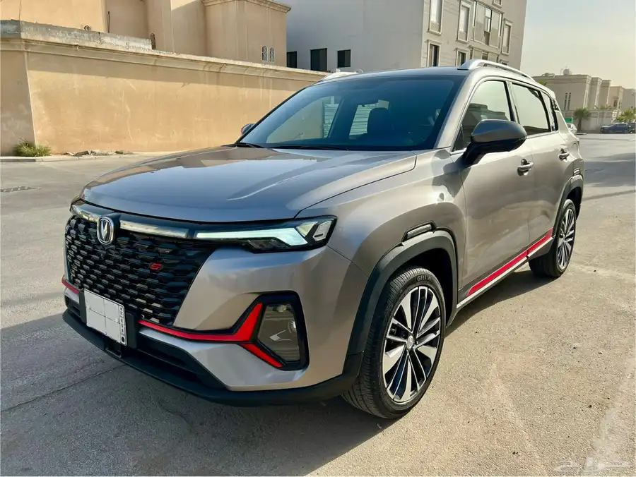 شانجان CS35 PLUS فل كامل داخلية أحمر 2023 ممشى 11900 كم فقط 2