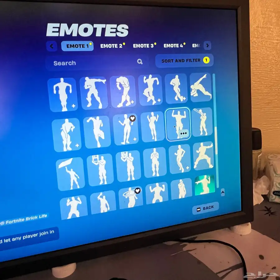 حساب فورتنايت للبيع السيزون الخامس وسكنات طور الزومبي القديم 33