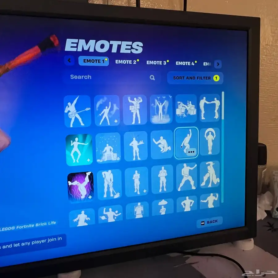 حساب فورتنايت للبيع السيزون الخامس وسكنات طور الزومبي القديم 30