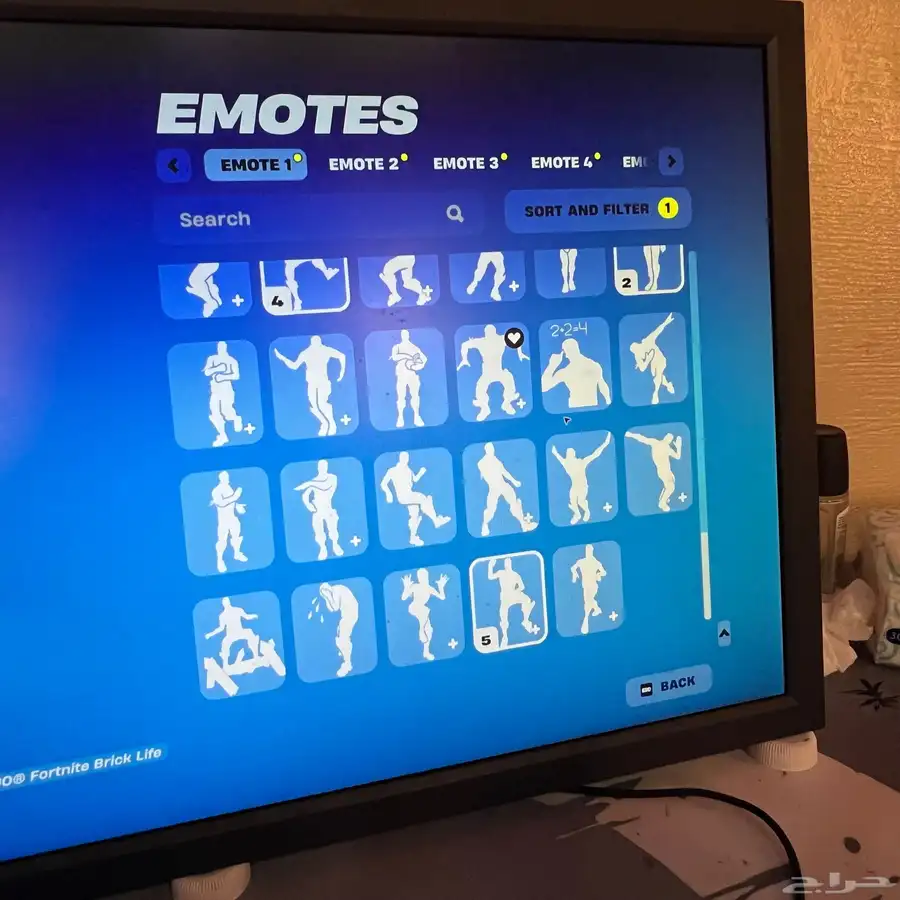 حساب فورتنايت للبيع السيزون الخامس وسكنات طور الزومبي القديم 35