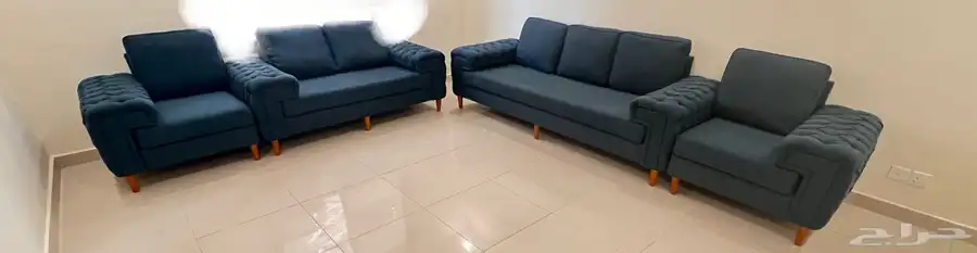 كنب امريكي مريح مستعمل نطيف 7 اشخاص 4