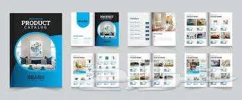 تصميم كاتالوجات مصانع ومعارض كتالوج 0