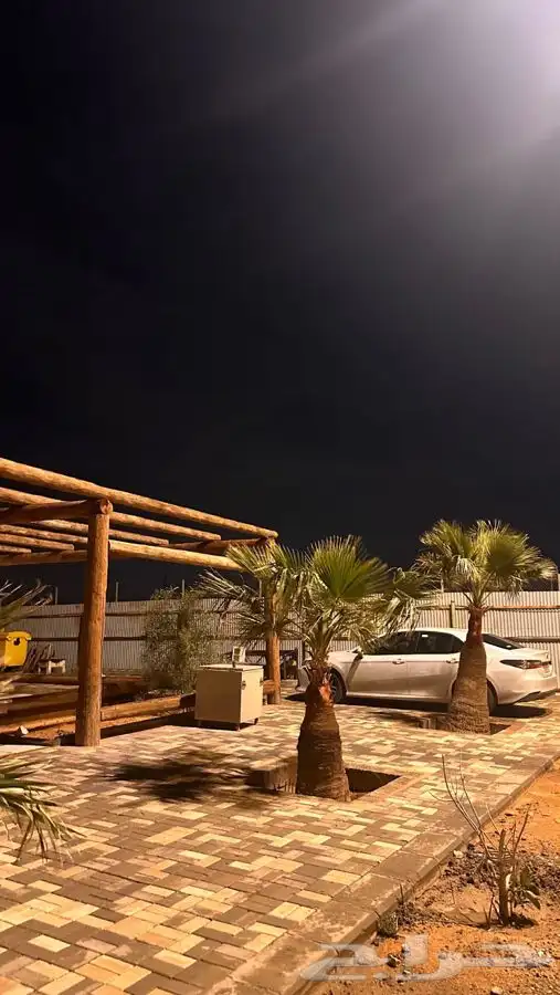 خشب اعمدة اناره 1