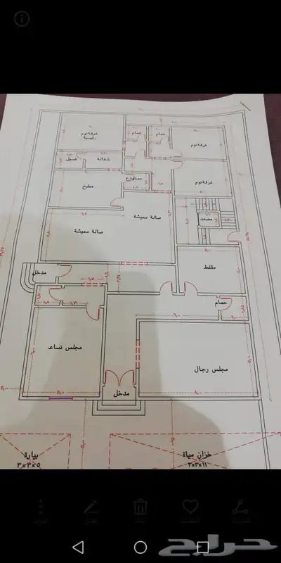 للبيع دور مساحة 625م 6