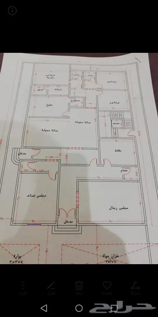 للبيع دور مساحة 625م 6