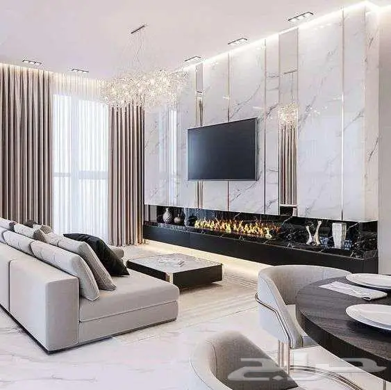 نختص بعمل جميع انواع التصميم الداخلي والخارجي 1