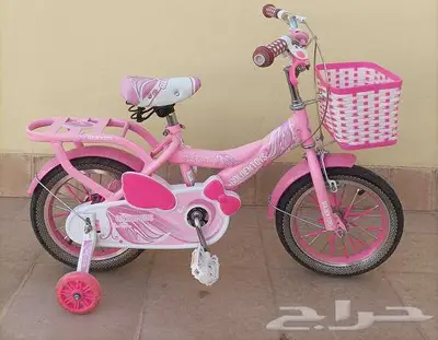 سيكل بناتي مقاس 14 مستعمل نظيف جدا جدا 1