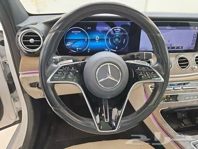 مرسيدس E350 2021 kit amg سقف بانوراما نايت بكج 9