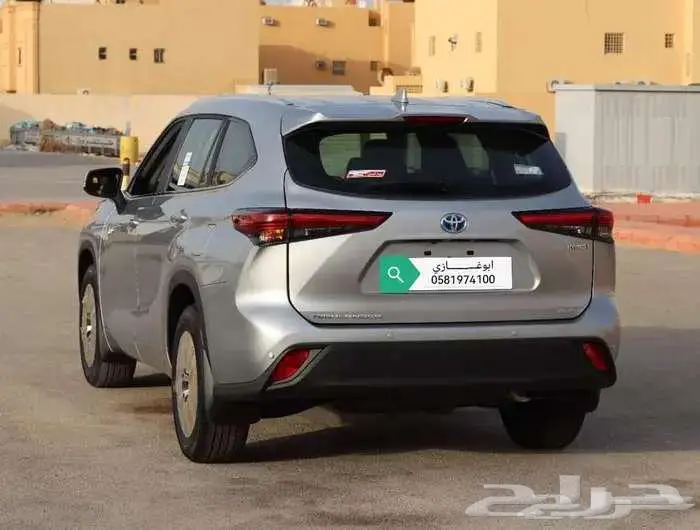 تويوتا هايلاندر نص فل اصفار سعودي 2024 1