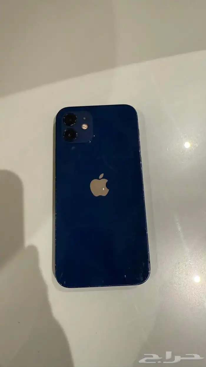 ايفون 12 مساحة 128GB لون ازرق للبيع ب1300 ريال 0