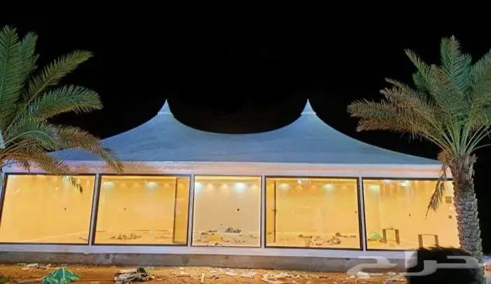 سواتر شرايح حديد خيام pvc مشبات الرياض 18